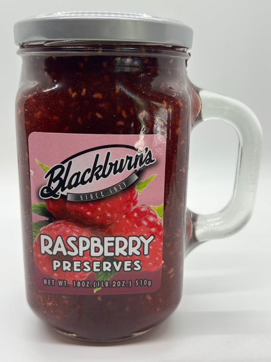 Blackburn's Raspberry Preserves 18oz
