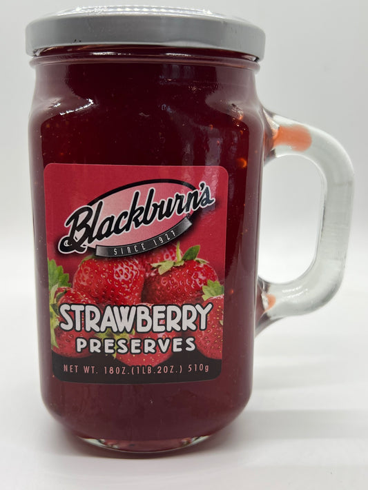 Blackburn's Strawberry Preserves 18oz