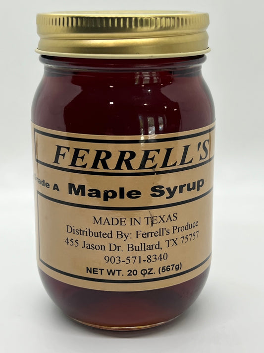 Ferrell's Grade A Maple Syrup