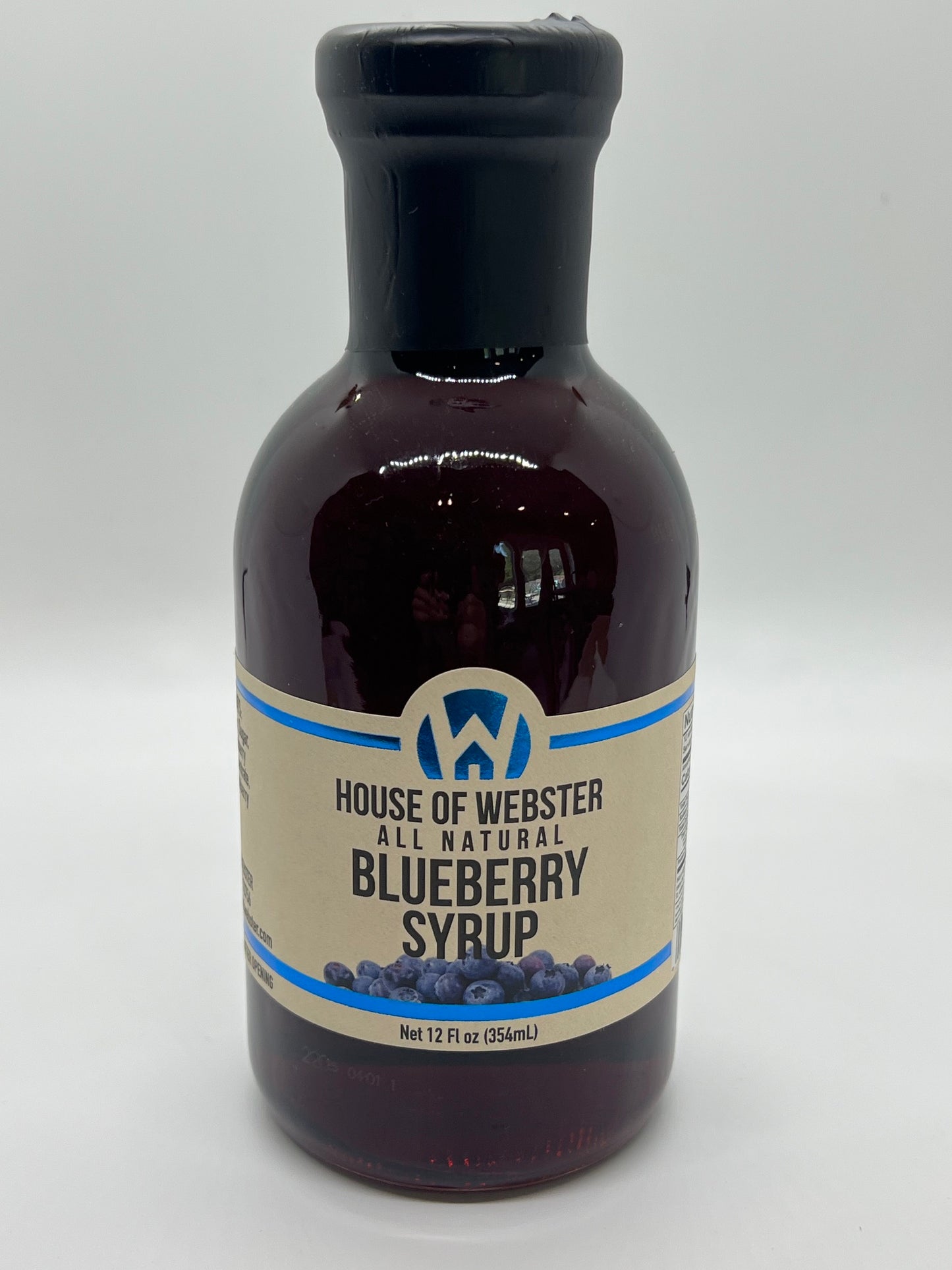 House of Webster Blueberry Syrup