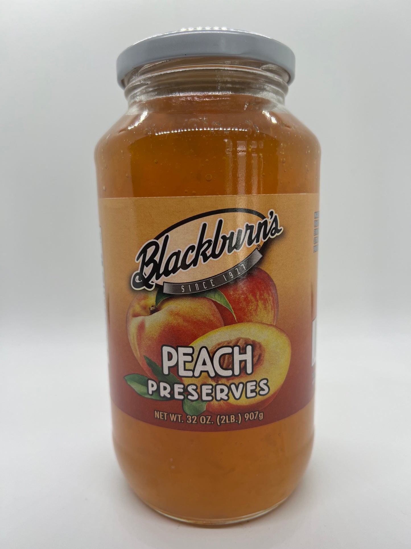 Blackburn's Peach Preserves 32oz