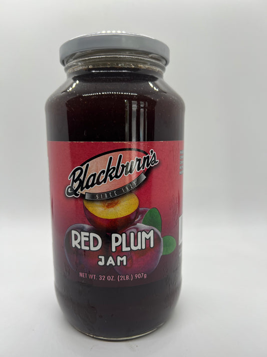Blackburn's Red Plum Jam 32oz
