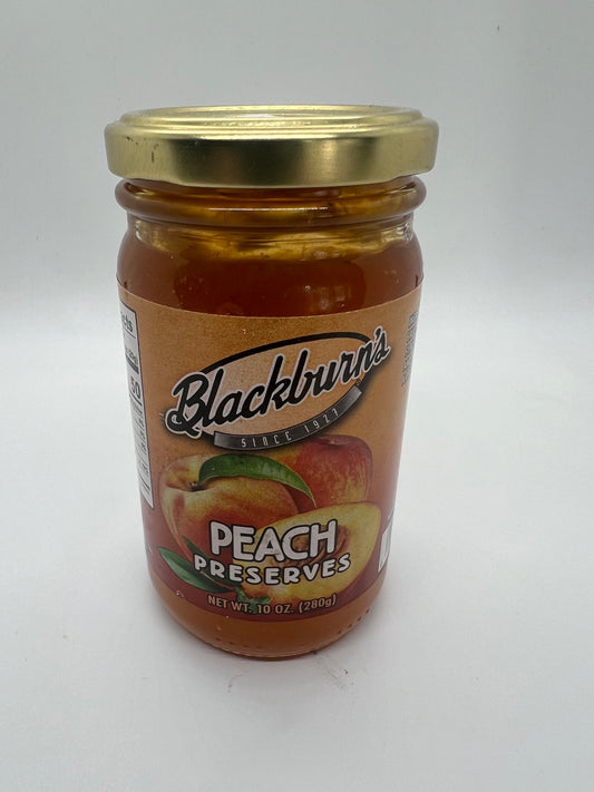 Blackburn's Peach Preserves 10oz