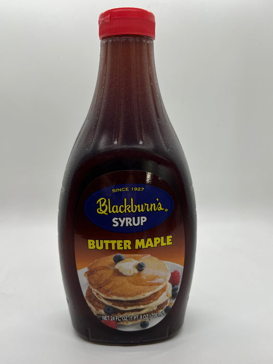 Blackburn's Butter Maple Syrup 24oz